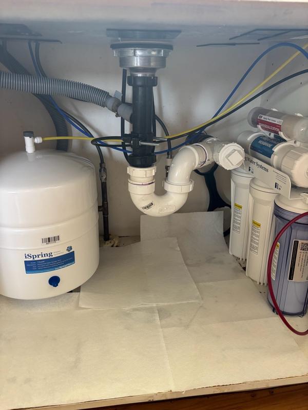 iSpring RCC2AK-UV Upgraded 200 GPD UV pH+ Reverse Osmosis System Up to ...
