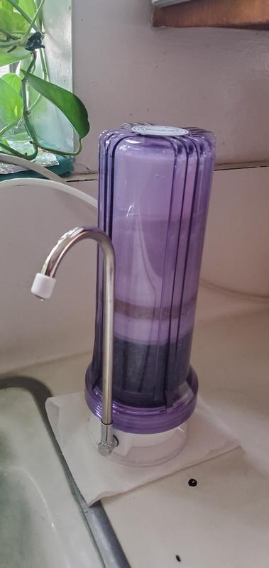 iSpring Multi-method Clear Counter Top Filter CT10-C at Lowes.com