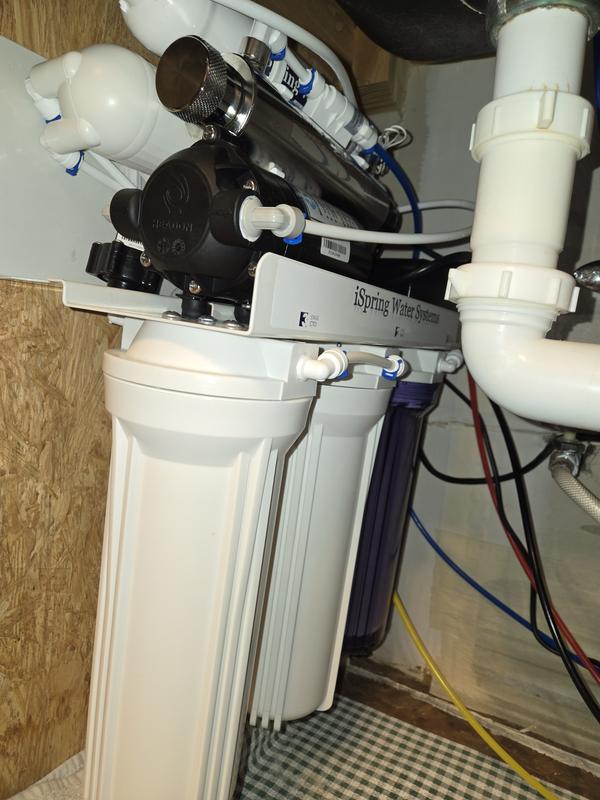 1/4 Inch Tube Float Valve Kit For RO Water Reverse Osmosis System Water Filter Push In To Connect Pipe Hose Tube Fittings Cck Tubeball Valve L 15 Feet Pipe Blue