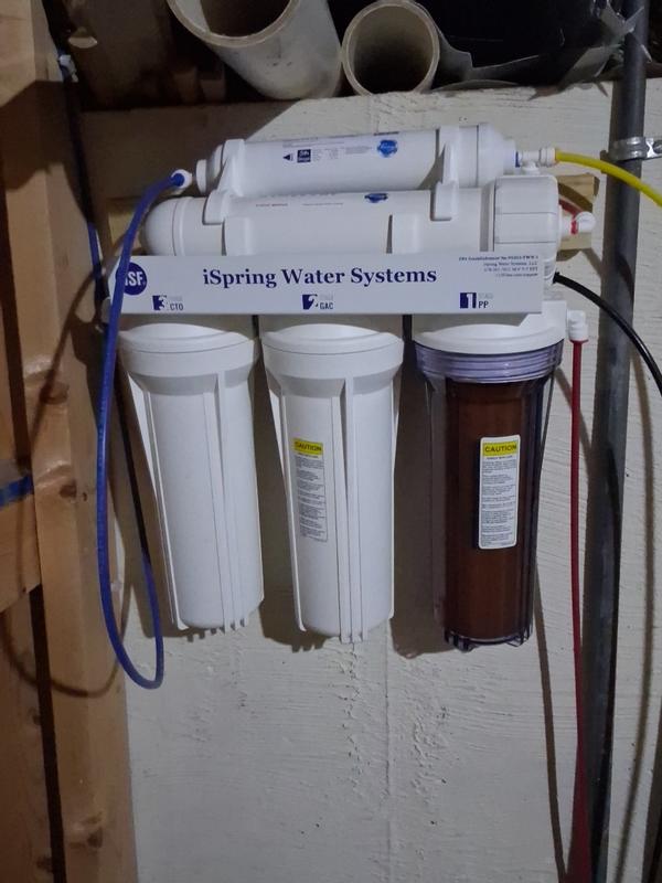 Easy and water taste great