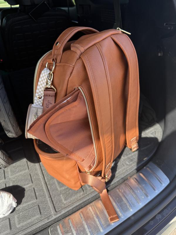 Itzy Ritzy Boss Plus Backpack Diaper Bag Vanilla Latte - Macy's