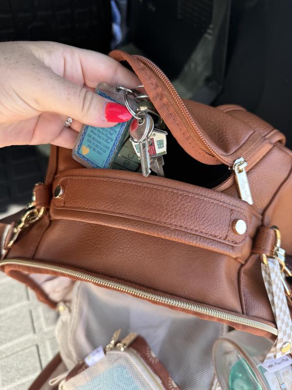 Itzy Ritzy Boss Plus Backpack Diaper Bag Vanilla Latte - Macy's