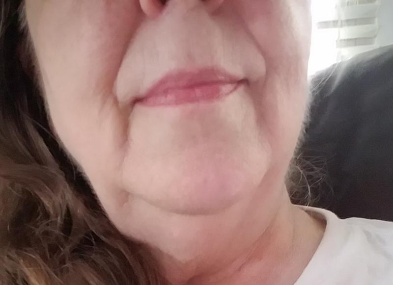 The shade "Love" in cloudy daylight