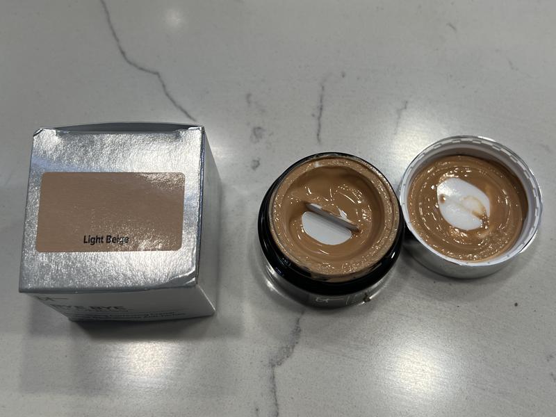 Light beige has never been orange before.