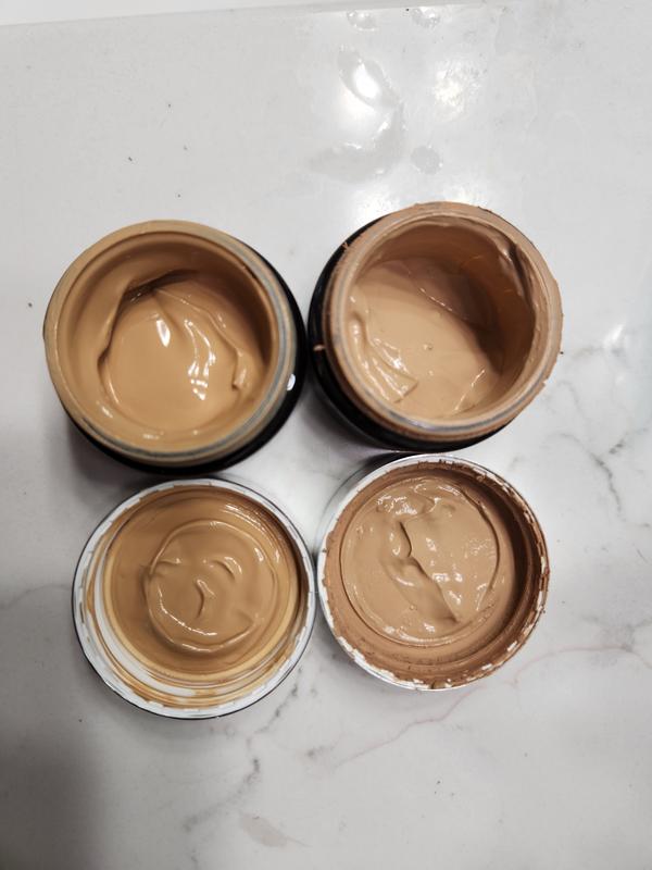 Right side - old color, left - new yellow color