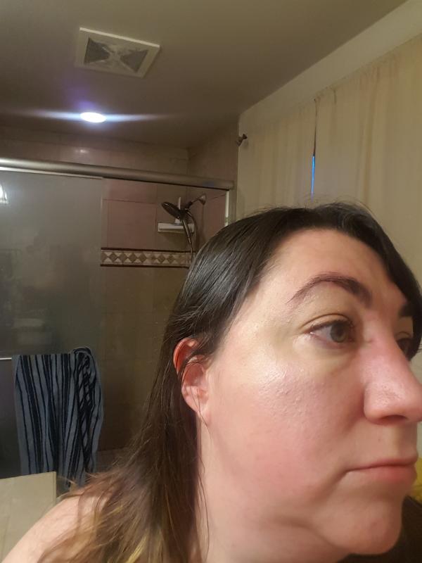 After using for about 3 weeks. Some reduction in redness but mostly happy with the hydration.