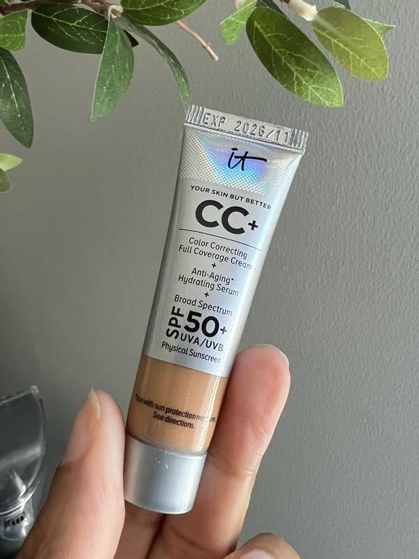 IT Cosmetics CC+ Cream SPF 50 Foundation with Brush - QVC.com