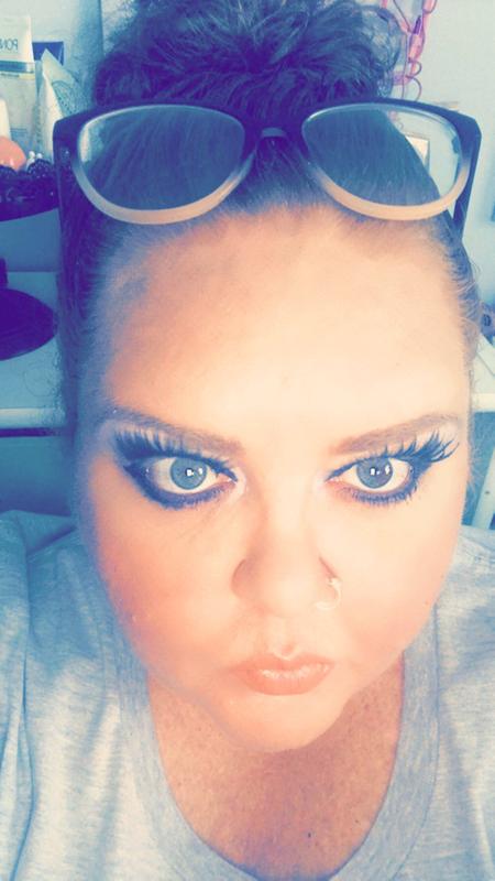 Red hair, blonde eyebrows! Problem solved!