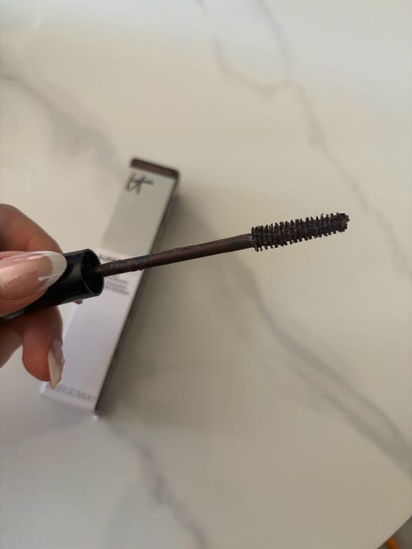 Customer photo for "Definitely a favorite brown mascara"
