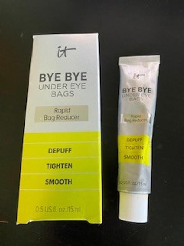 IT's BYE BYE Under Eye Bags Rapid Bag Reducer to depuff, tighten and smooth