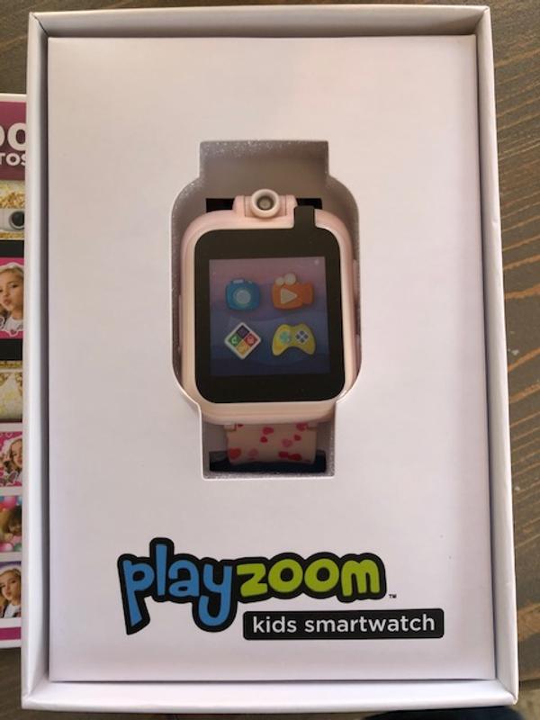 PlayZoom 2 Girls Smartwatch - Purple Butterfly Print 