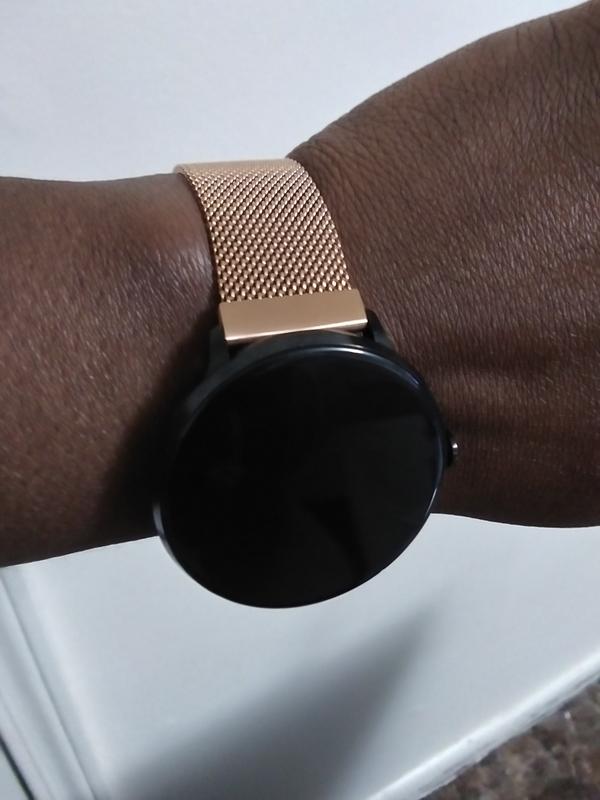 Rose Gold Mesh Strap