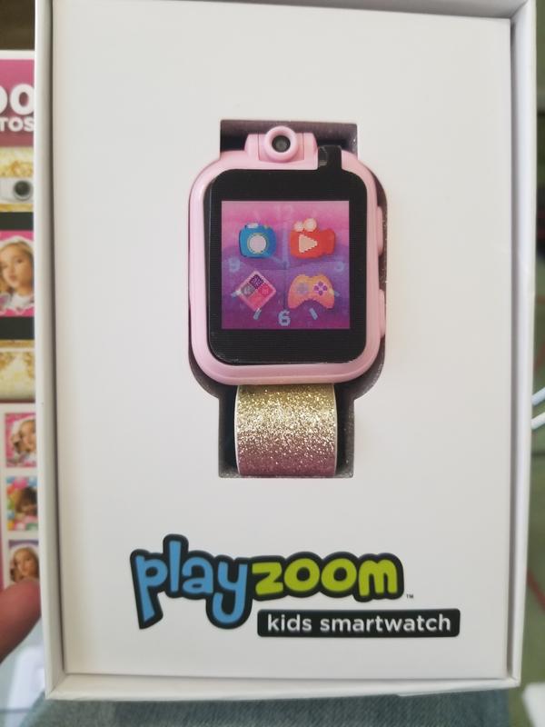 PlayZoom 2 Kids Girls Smartwatch - Pink Hearts 