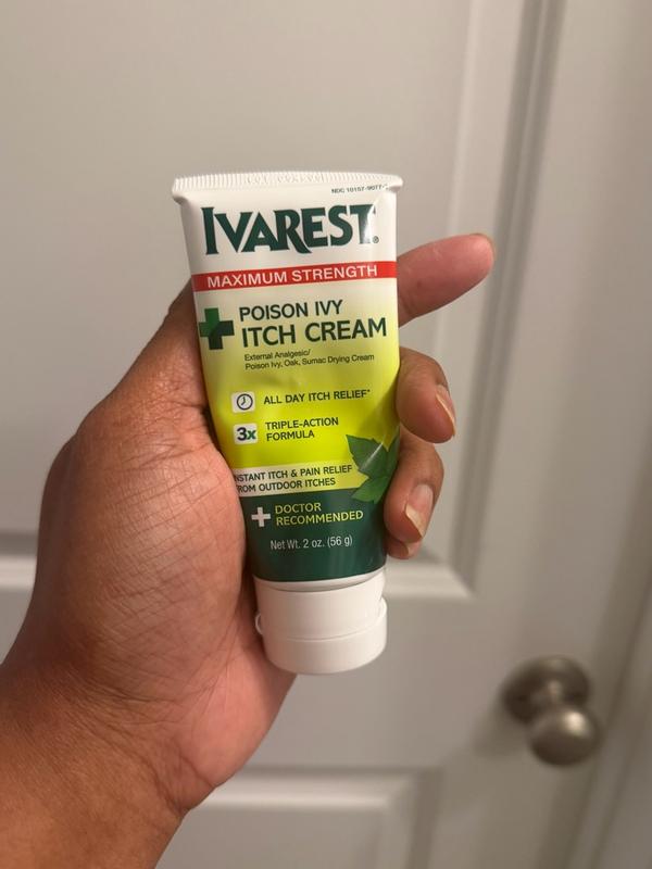 Ivarest Poison Ivy Itch Cream - Ivarest