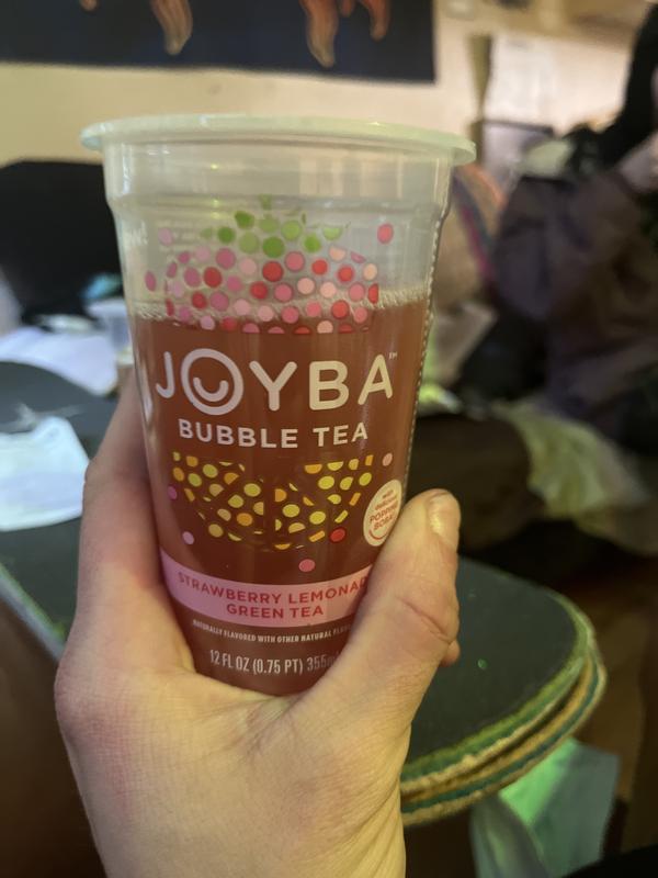 Joyba Bubble Tea, Strawberry Lemonade Green Tea