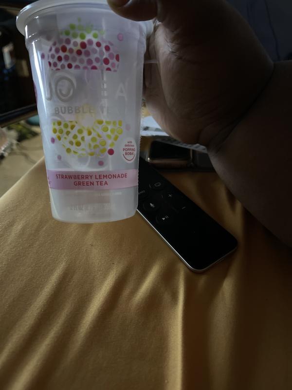 Joyba Strawberry Lemonade Green Bubble Tea - 4pk/12 Fl Oz Cups : Target