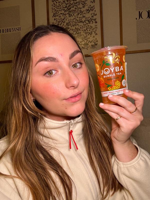 Sweet Peach Honeysuckle Flavored Tea with Botanicals | Joyba