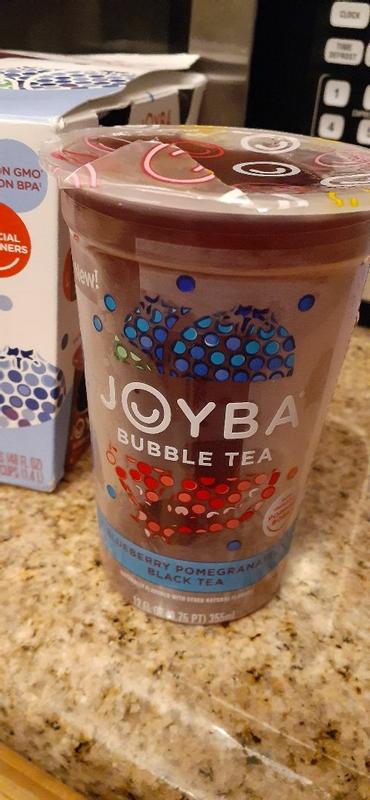 JOYBA Strawberry Lemonade Green Bubble Tea - 4pk/12 fl oz Cups