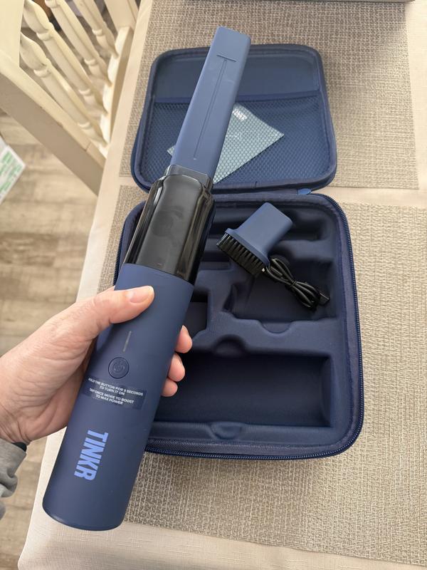 TINKR Mini Vac Cordless Car Handheld Vacuum Cleaner in the Handheld ...