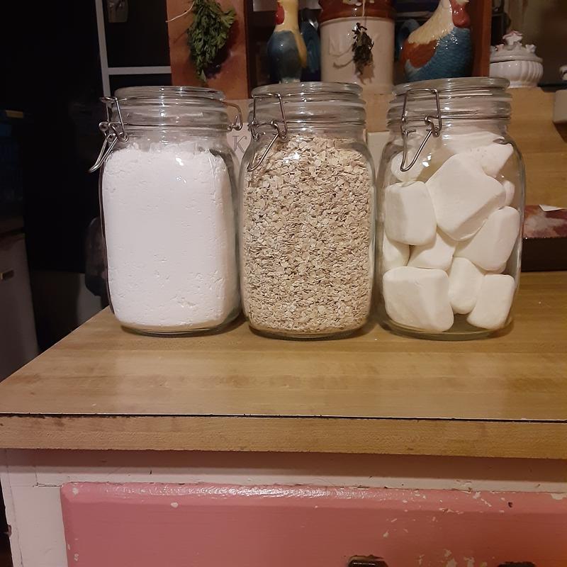 JoyJolt Glass Cookie Jar Food Storage - Set of 2 & Reviews