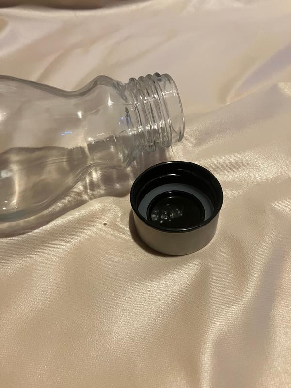 plastic on inside of stainless cap