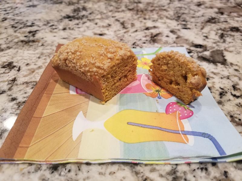 Pumpkin Crumble Mini Loaves - Wilton