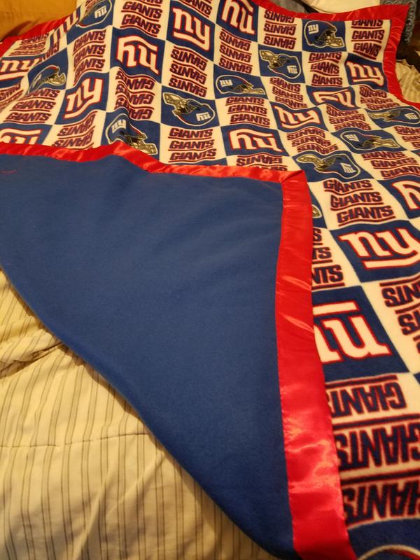 New York Giants Fleece Fabric 58 Logo Joann