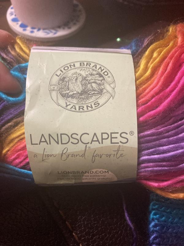 Free: Lion Brand Landscapes Yarn - Wild Flowers - Crochet