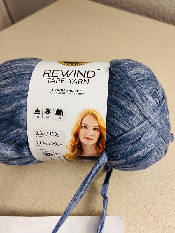 Lion Brand Rewind Yarn - Current Situation