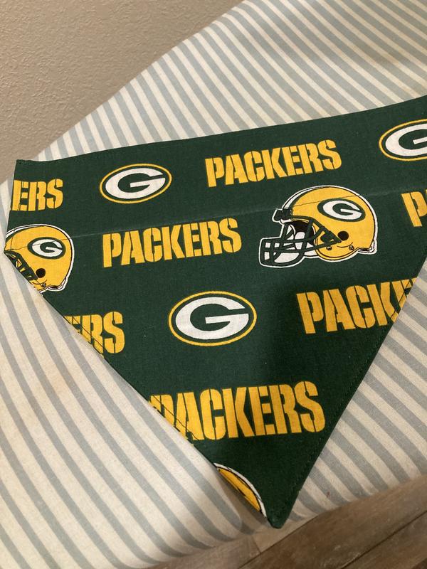 Green Bay Packers Gold on Green NFL Cotton Fabric by the 1/4 yard or 1/2  yard In Stock - FAST SHIPPING