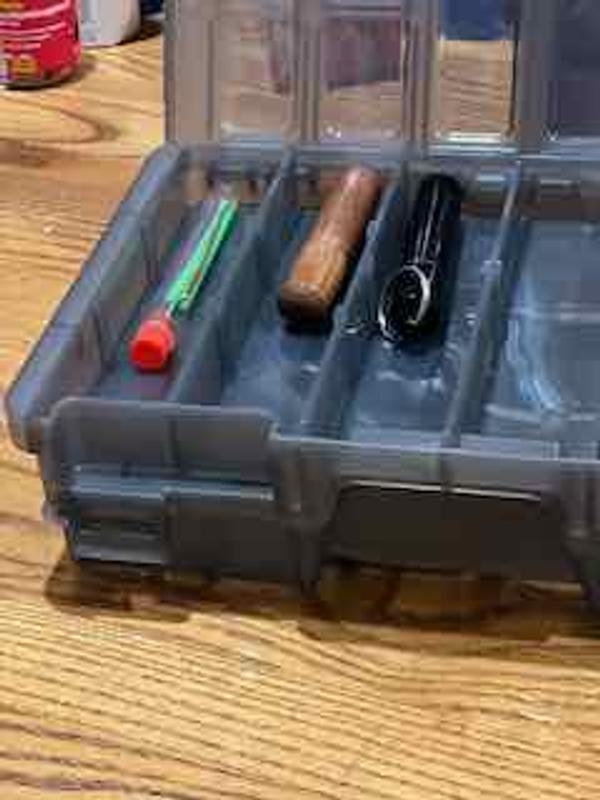 Creative Options Organizer Box Two Tray Magenta/Gy