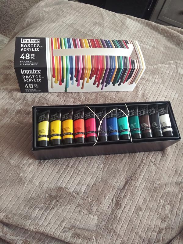 Reeves Basics Acrylic Paint-48 Colors