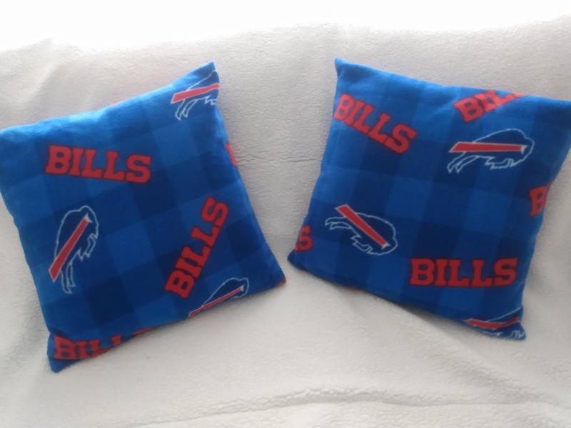 Buffalo Bills Fleece Fabric 58-Blue