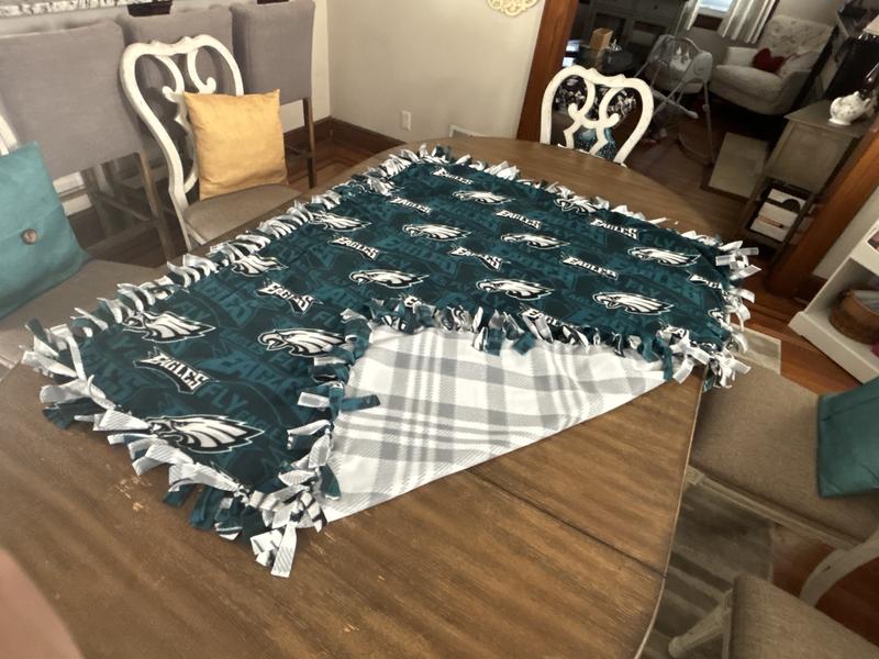 Philadelphia Eagles No sew purchases blanket