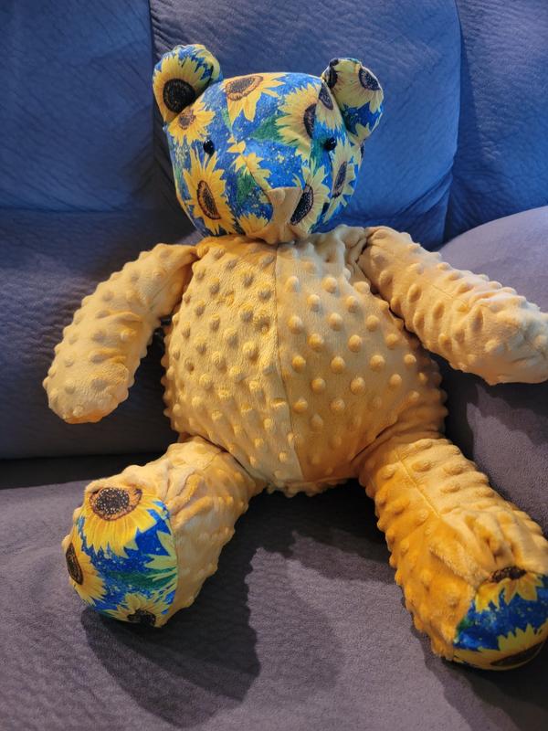 McCall's Craft 8507 Homespun at Heart Designs Honey Bee Bear Sewing Pattern Stuffed Animal