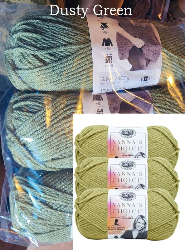 Lion Brand Vanna's Choice Yarn, Pack of 6 - Fisherman - 9257340