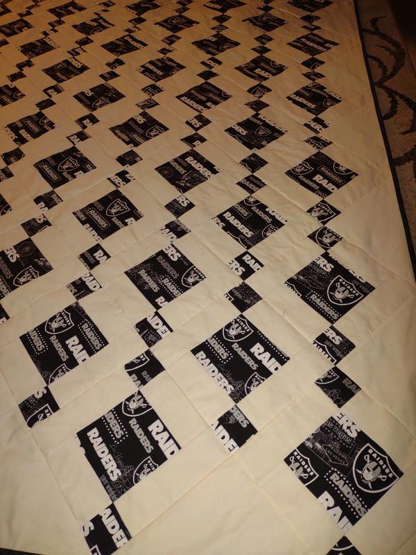 NFL LAS VEGAS RAIDERs Hometown Print Football 100% cotton fabric licensed  material Crafts, Quilts, Home Decor