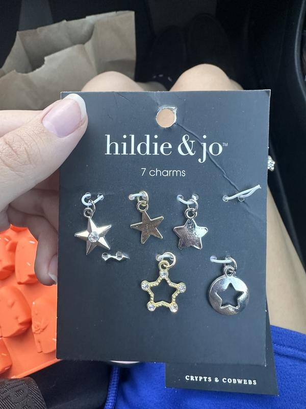 7ct Gold & Silver Stars Charms by hildie & jo