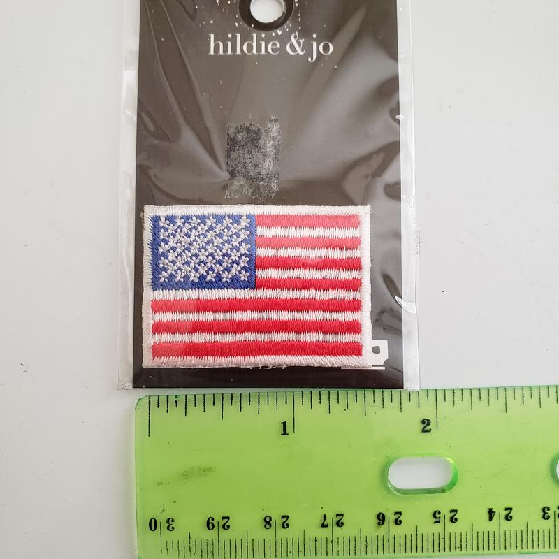 Camouflage American Flag Iron-On Patch, Hobby Lobby