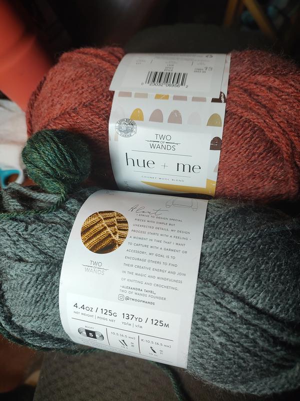 Lion Brand Arrowwood Hue + Me Yarn (5 - Bulky), Free Shipping at Yarn Canada