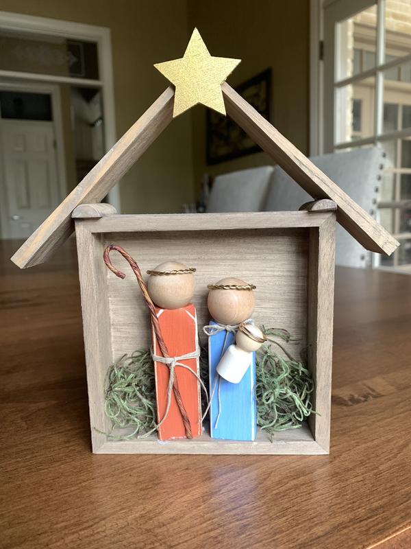 1 Wood Peg Figurines 8pk by Park Lane JOANN