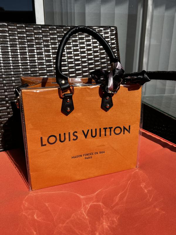 LOUIS VUITTON Maison Fondee en 1854 Box, Wrapping, Ribbon Only Great  Condition