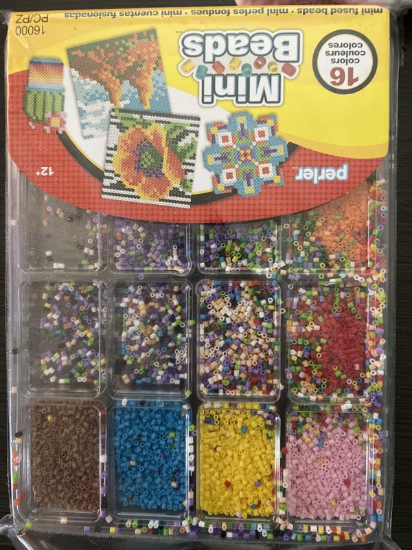 Perler Mini Beads Fused Bead Tray 16,000/Pkg Summer