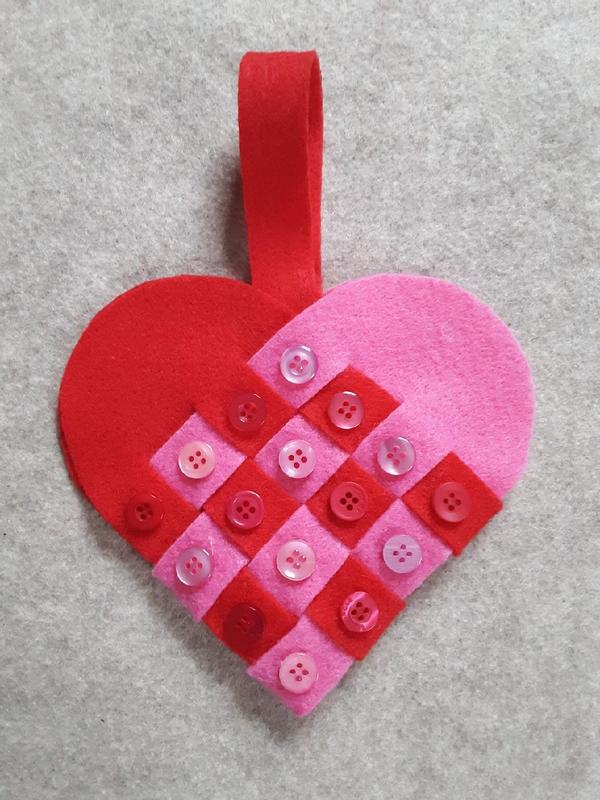 Creatology Felt Craft Sheets Red Pink Hearts 10 Pc 9 X 12 Kids Arts  Scrapbooking