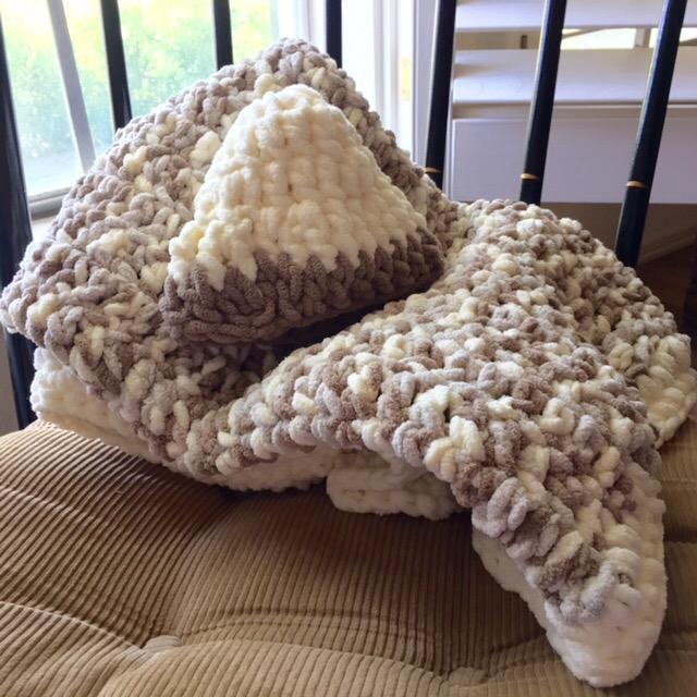 Little Sand Castle Home Spinrite 16110303011 BERNAT Baby Blanket Yarn