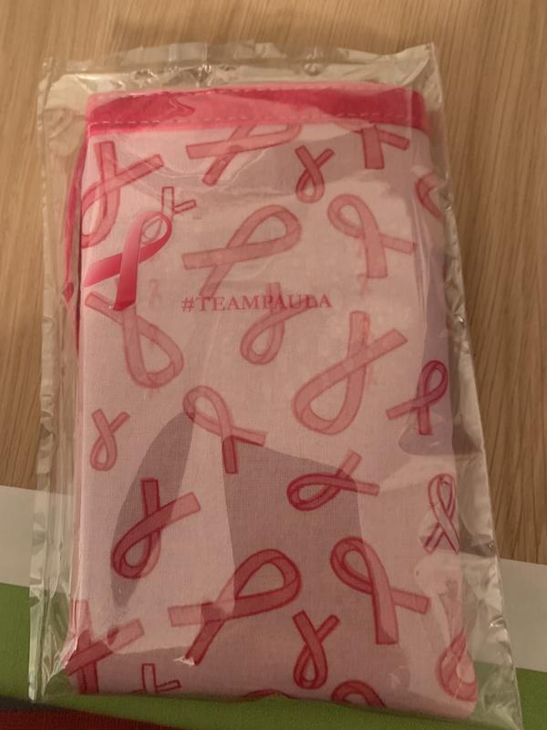 Cotton Fabric - Ethnic Fabric - Cancer Awareness Pink Ribbons on