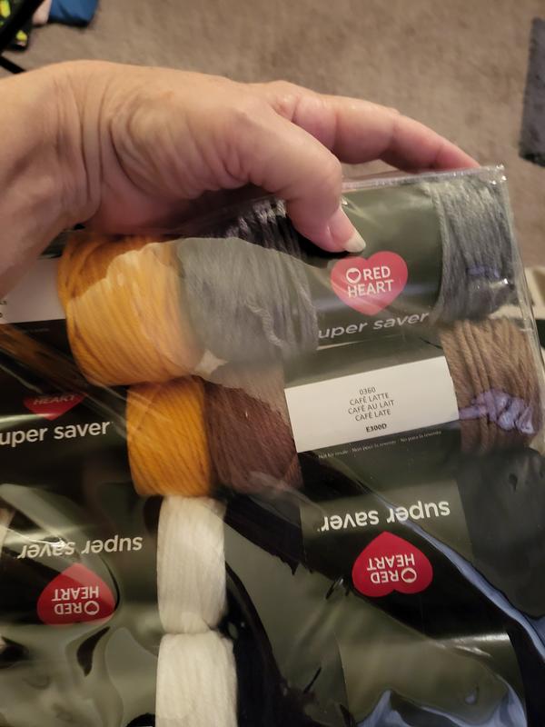 Red Heart 15ct Super Saver Super Knit Kit