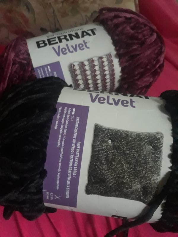 Bernat Velvet Yarn - Mushroom