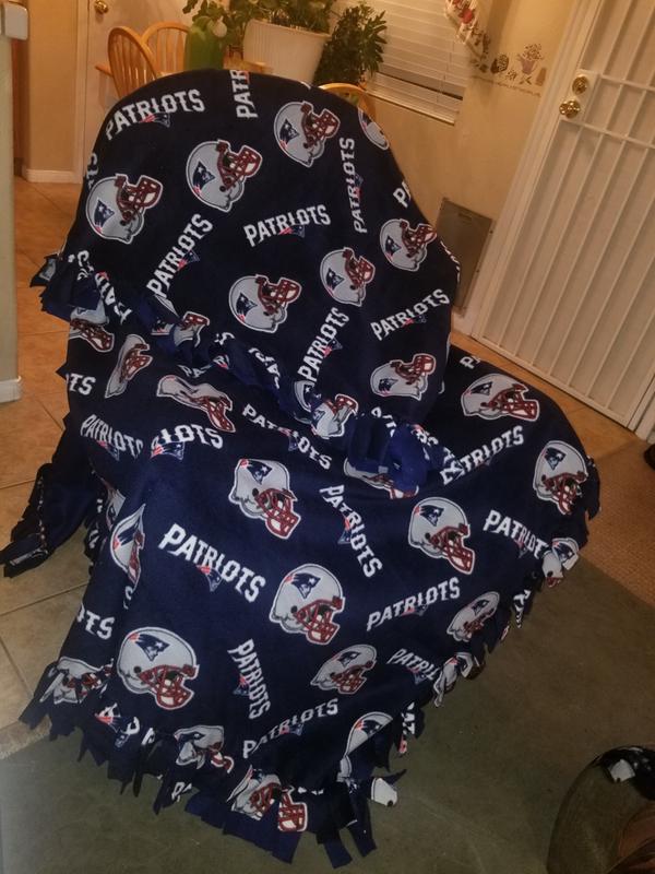 NFL New England Patriots Fleece Fabric, Hobby Lobby