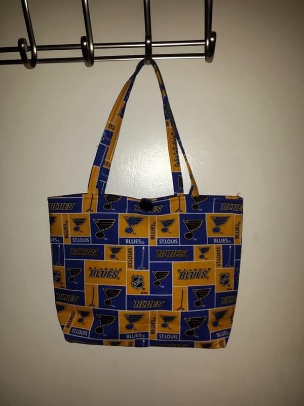 St Louis Blues Cotton Fabric 43 Block Joann